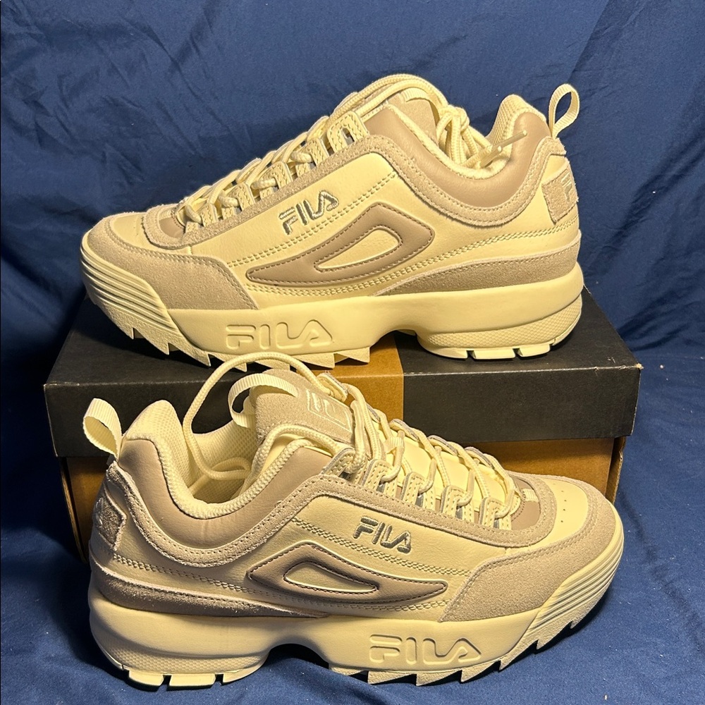 Fila disruptor leather/suede
